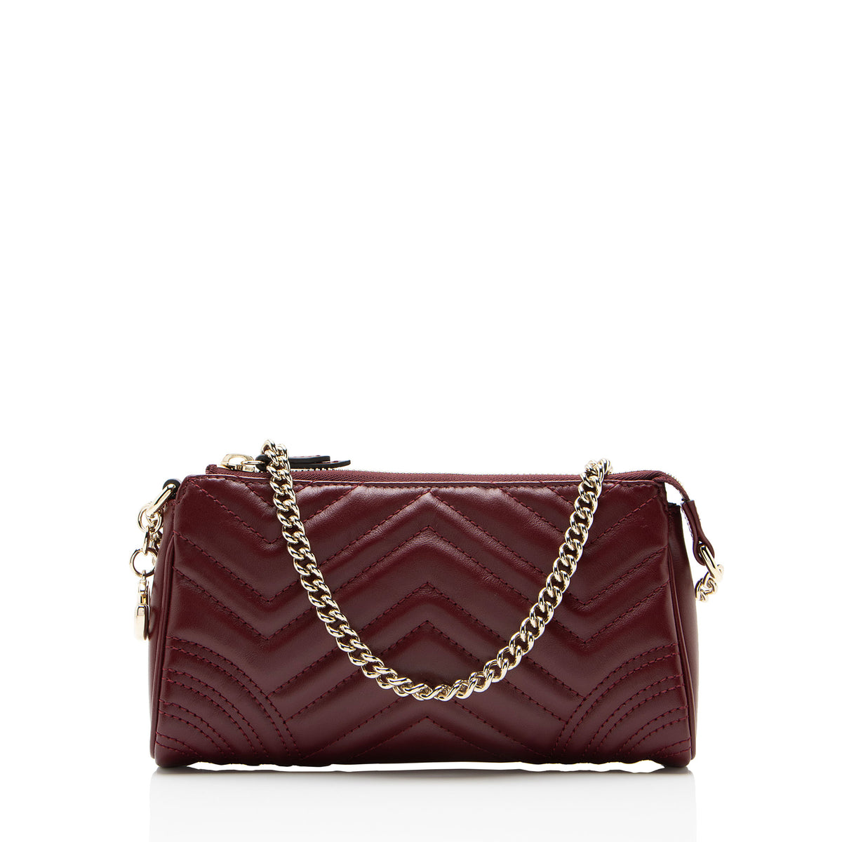Gucci Matelasse Leather GG Marmont Mini Pochette