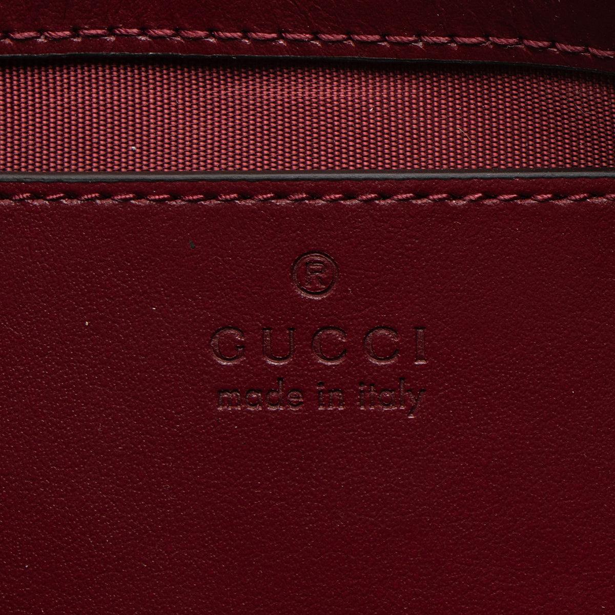 Gucci Matelasse Leather GG Marmont Mini Pochette