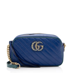 Gucci Matelasse Leather GG Marmont Small Torchon Shoulder Bag (SHF-D0Xe5c)