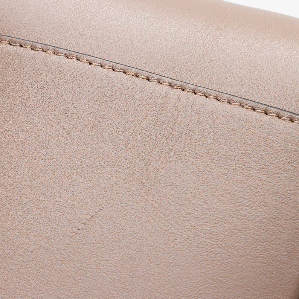 Gucci Matelasse Leather GG Marmont Top Handle Small Shoulder Bag (SHF-22063)