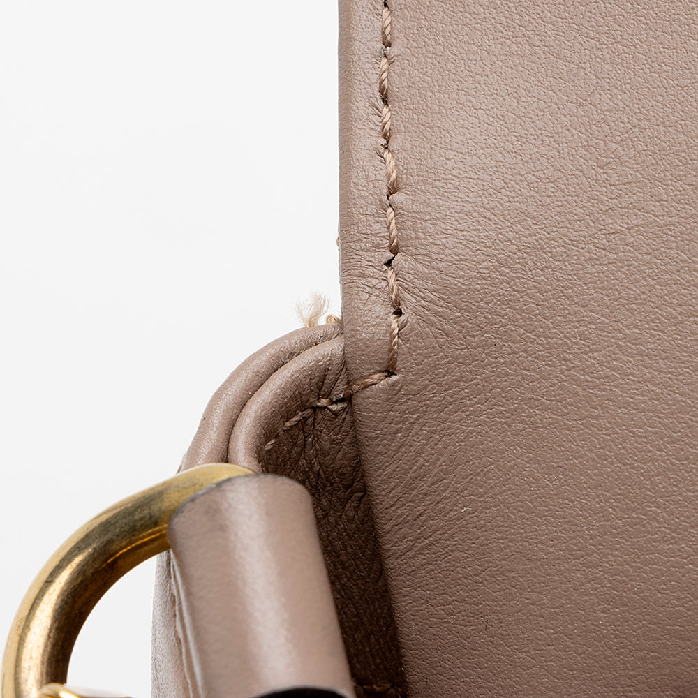 Gucci Matelasse Leather GG Marmont Top Handle Small Shoulder Bag (SHF-22063)