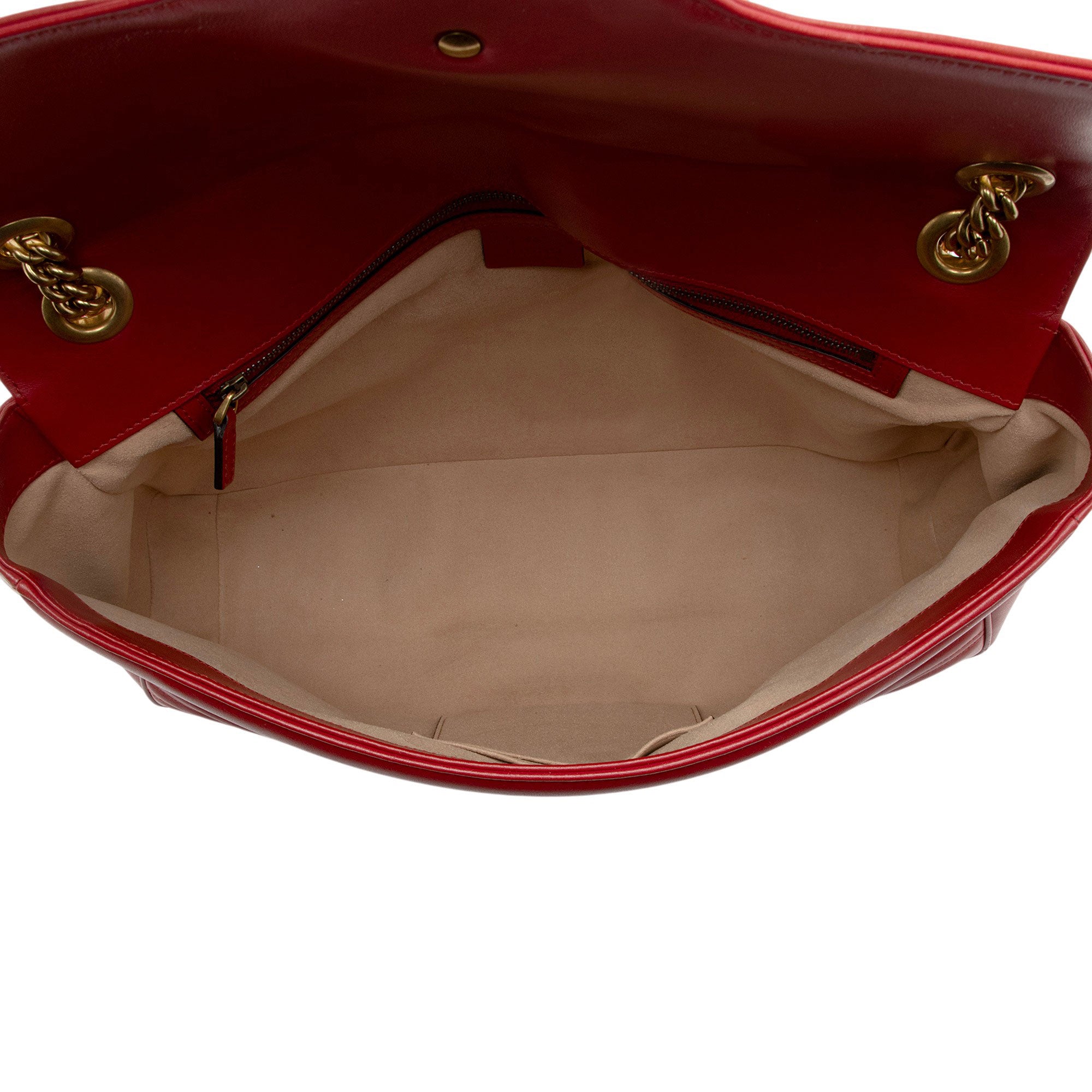 Gucci Matelasse Leather GG Marmont XL Flap Bag