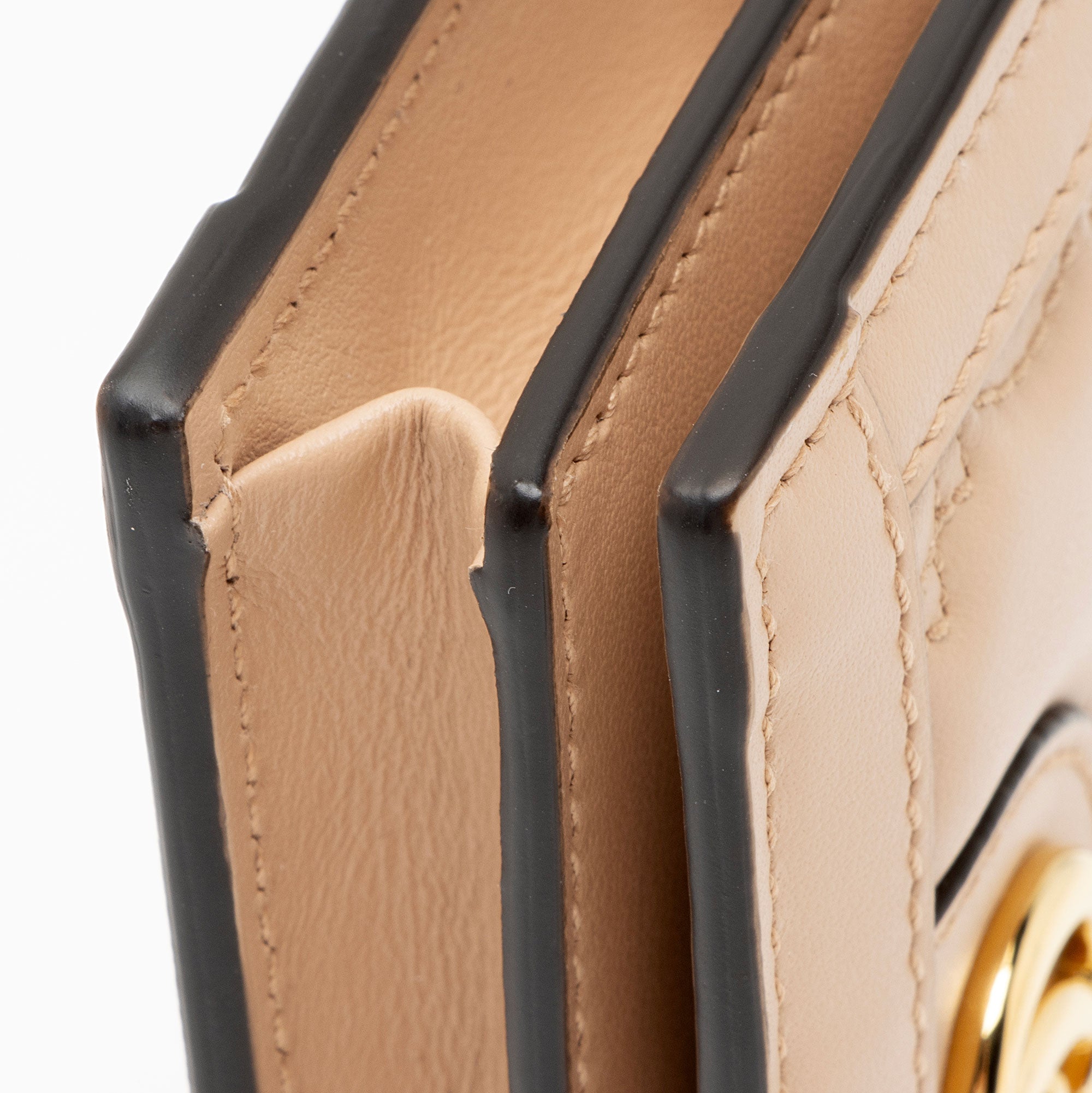 Gucci Jumbo GG Matelasse Leather Marmont Card Case Wallet