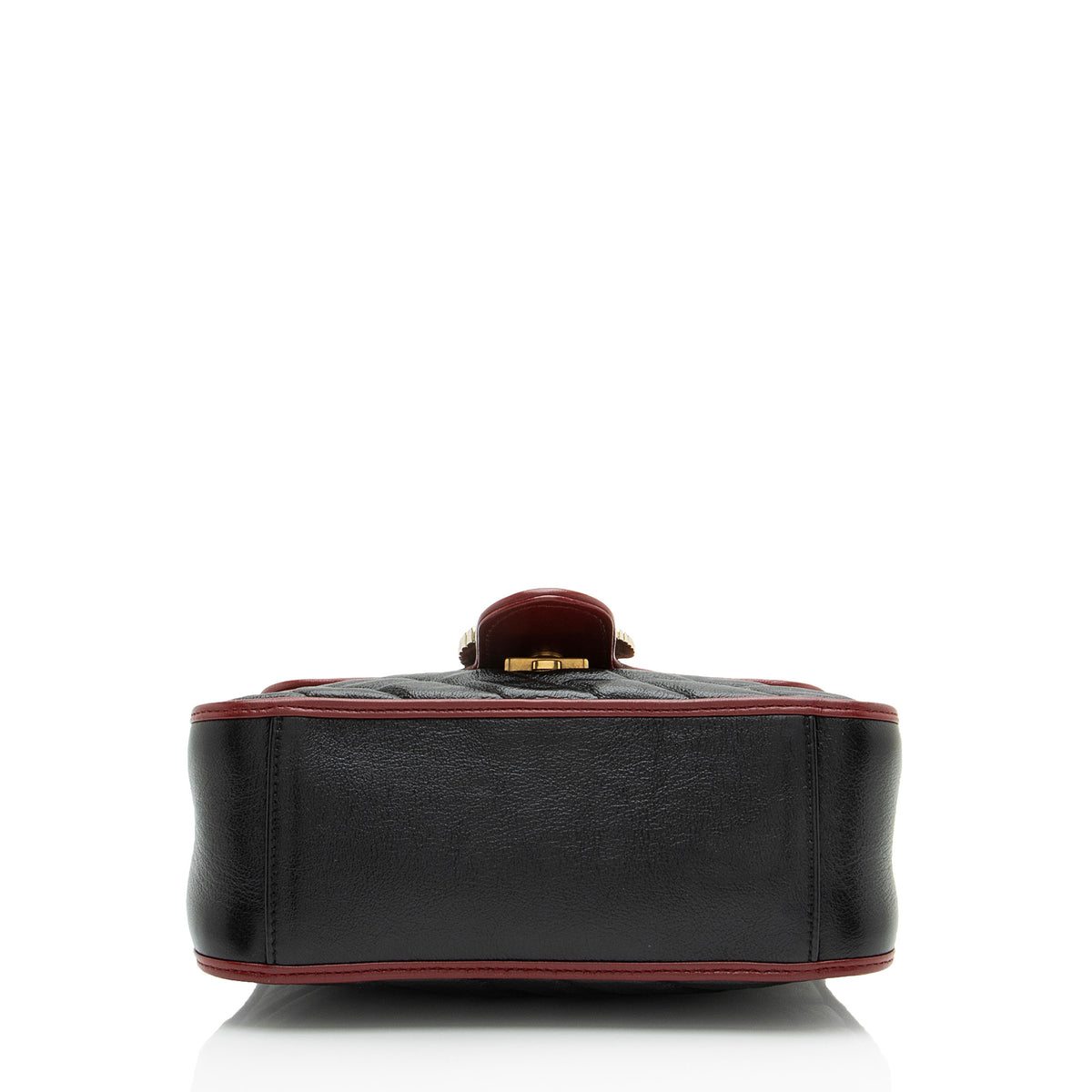 Gucci Matelasse Leather Torchon GG Marmont Mini Top Handle