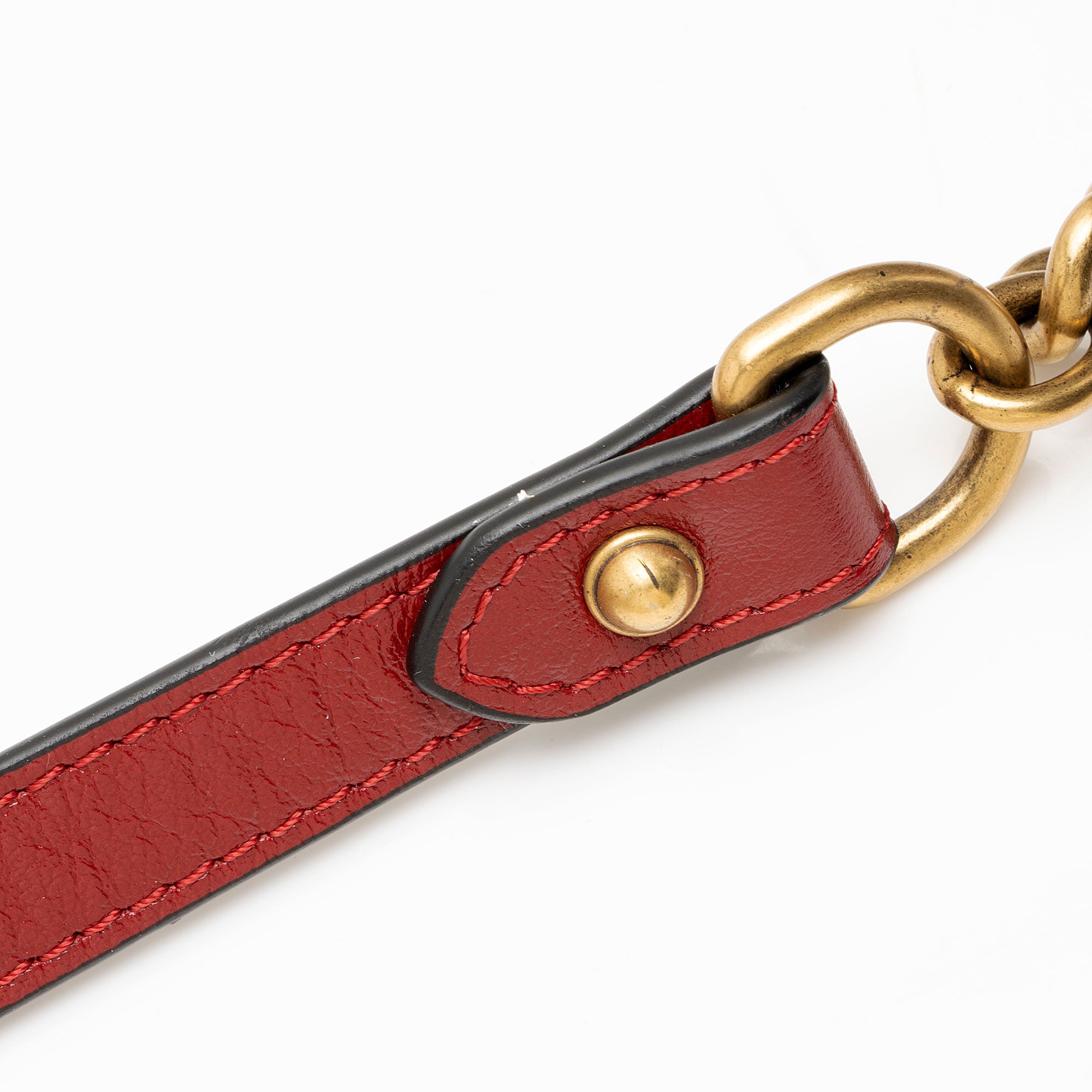 Gucci Matelasse Leather Torchon GG Marmont Small Top Handle