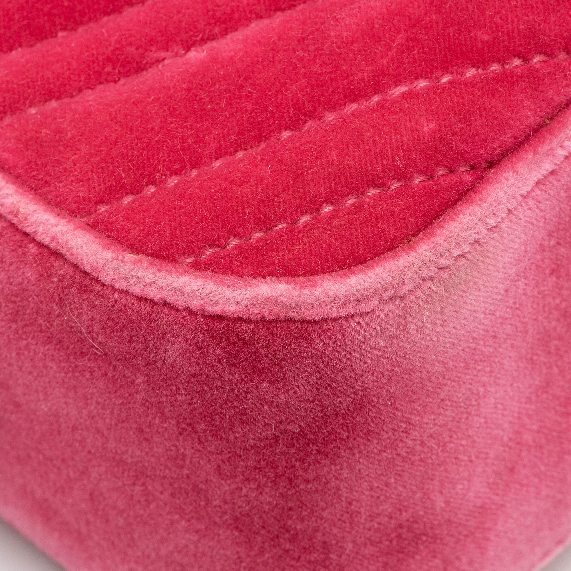 Gucci Matelasse Velvet GG Marmont Small Camera Bag