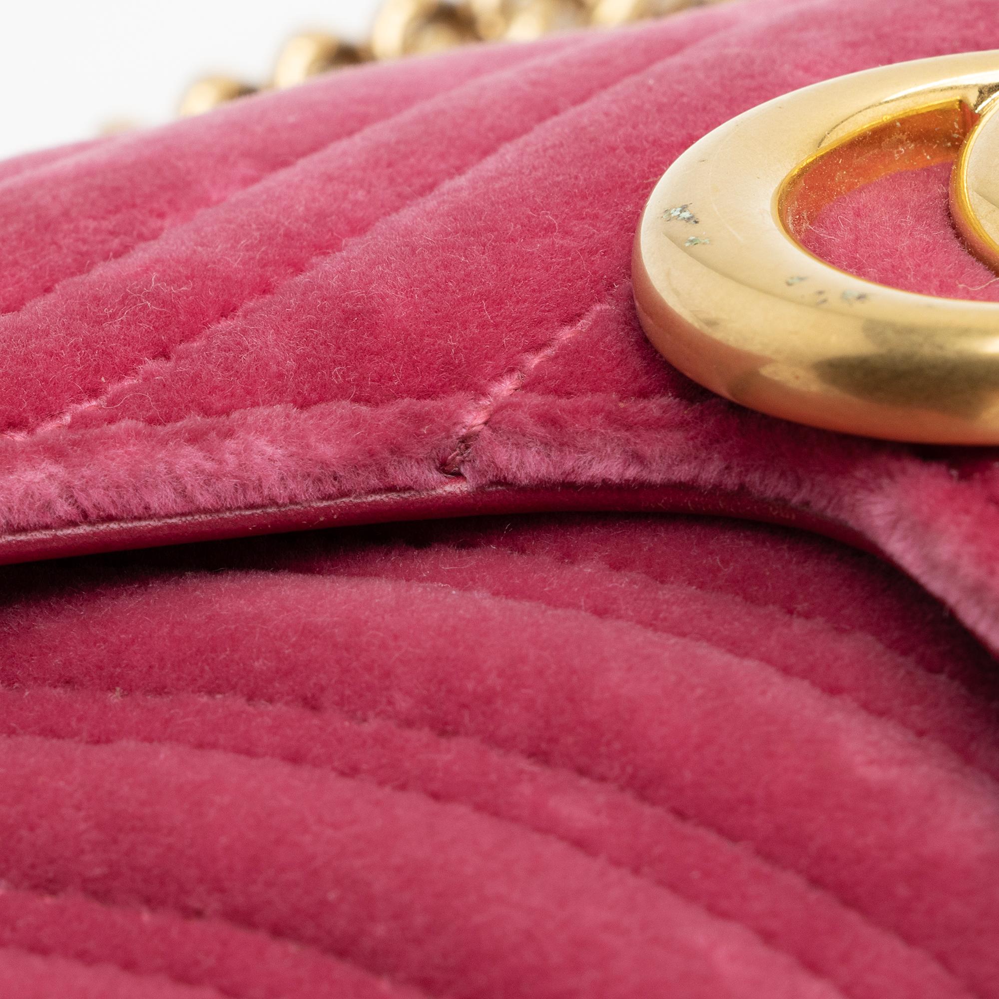 Marmont Flap Marmont Velour Gucci Gucci Matelasse Velvet GG