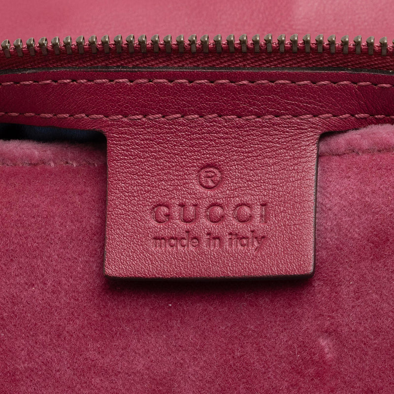 Gucci Matelasse Velvet GG Marmont Small Flap Shoulder Bag (SHF-22902)