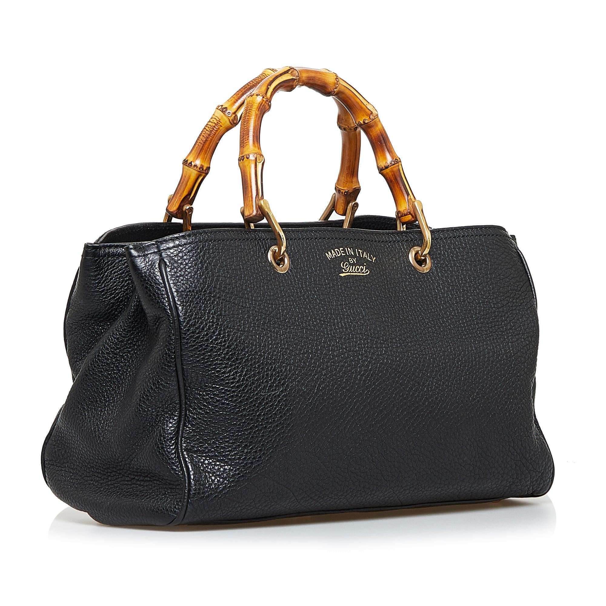 Gucci Medium Bamboo Shopper (SHG-hM4l1p)