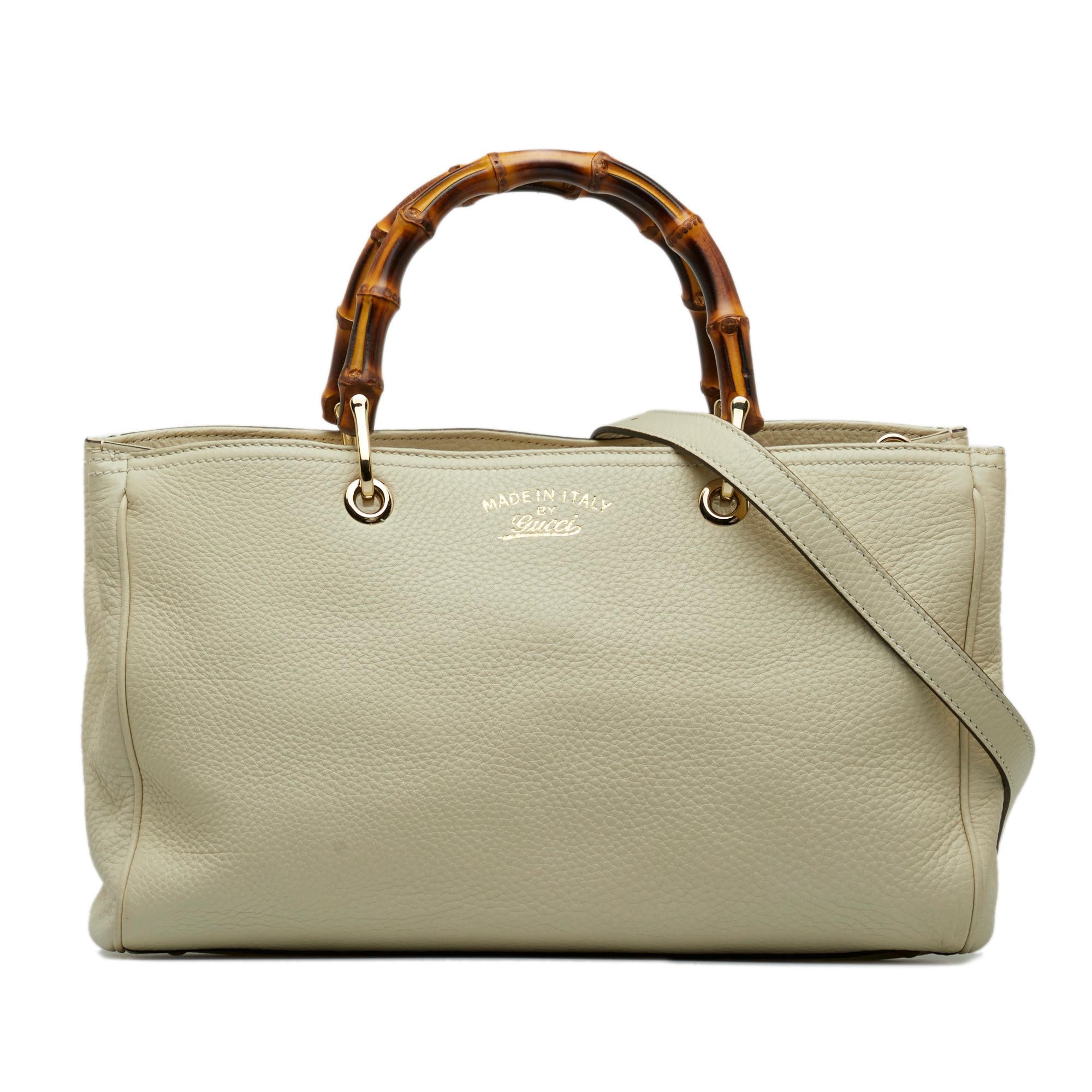 Gucci Medium Bamboo Shopper (SHG-ooXar9)