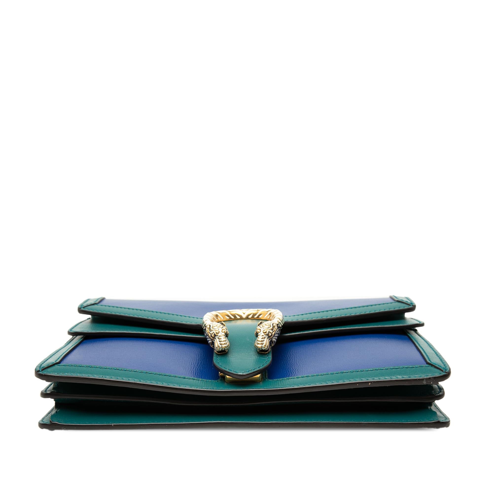 Gucci Medium Bicolor Leather Dionysus Shoulder Bag