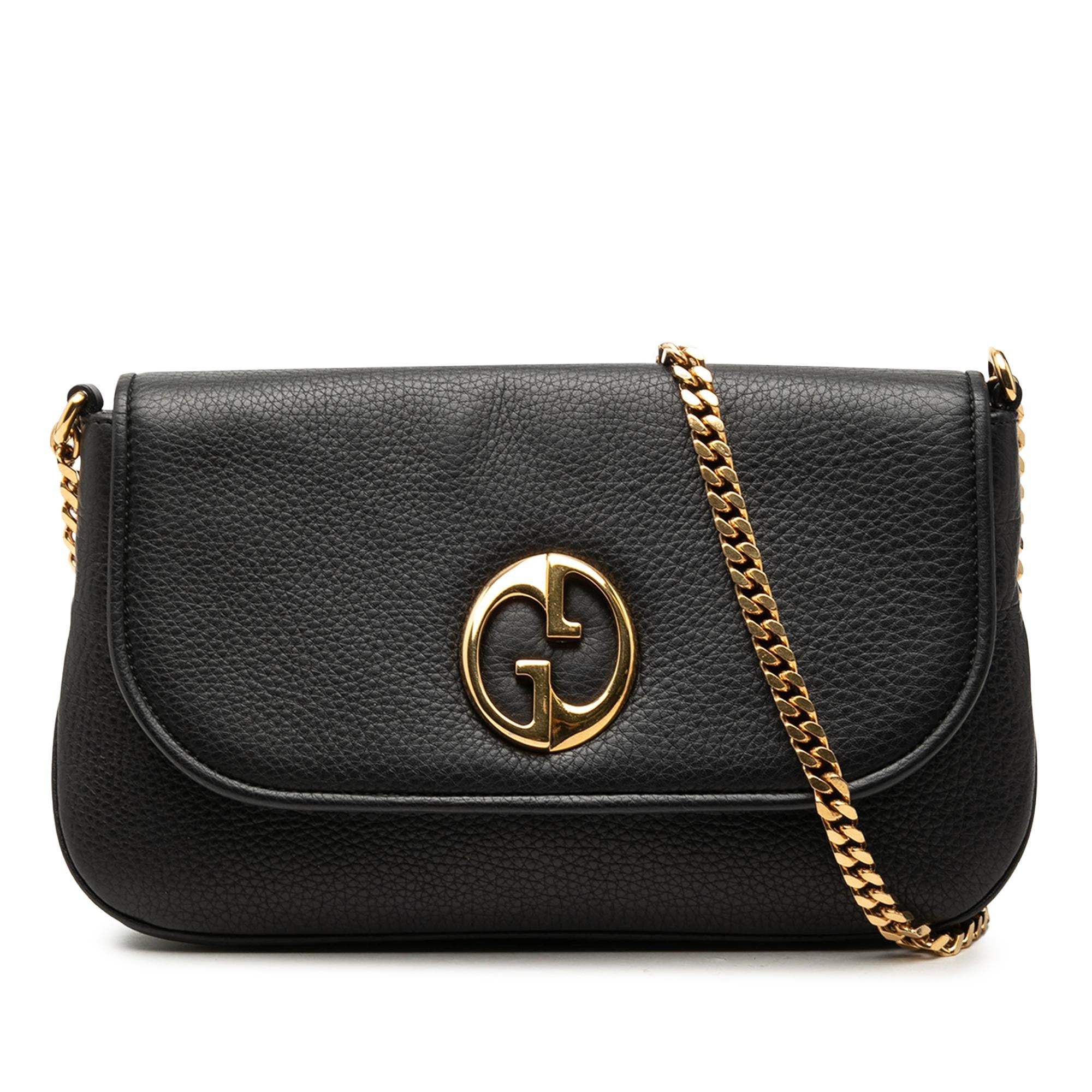 Gucci Medium Calfskin 1973 Chain Shoulder Bag