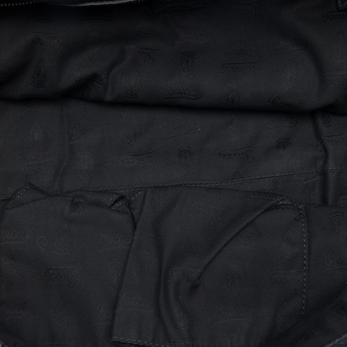 Gucci Medium Calfskin Bamboo Bar Tote
