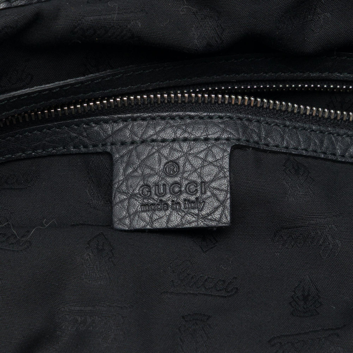 Gucci Medium Calfskin Bamboo Bar Tote
