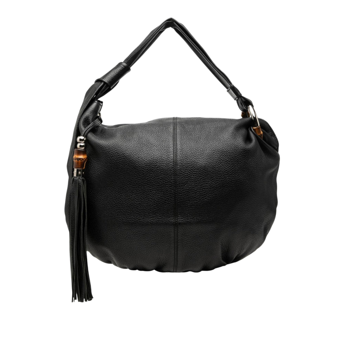 Gucci Medium Calfskin Bamboo Jungle Hobo