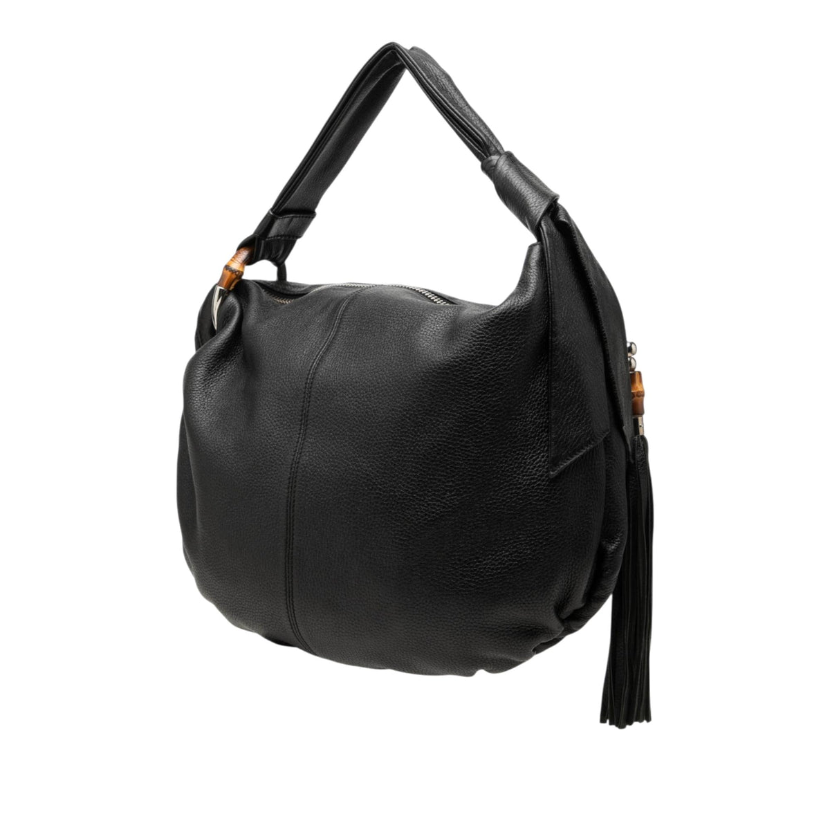 Gucci Medium Calfskin Bamboo Jungle Hobo