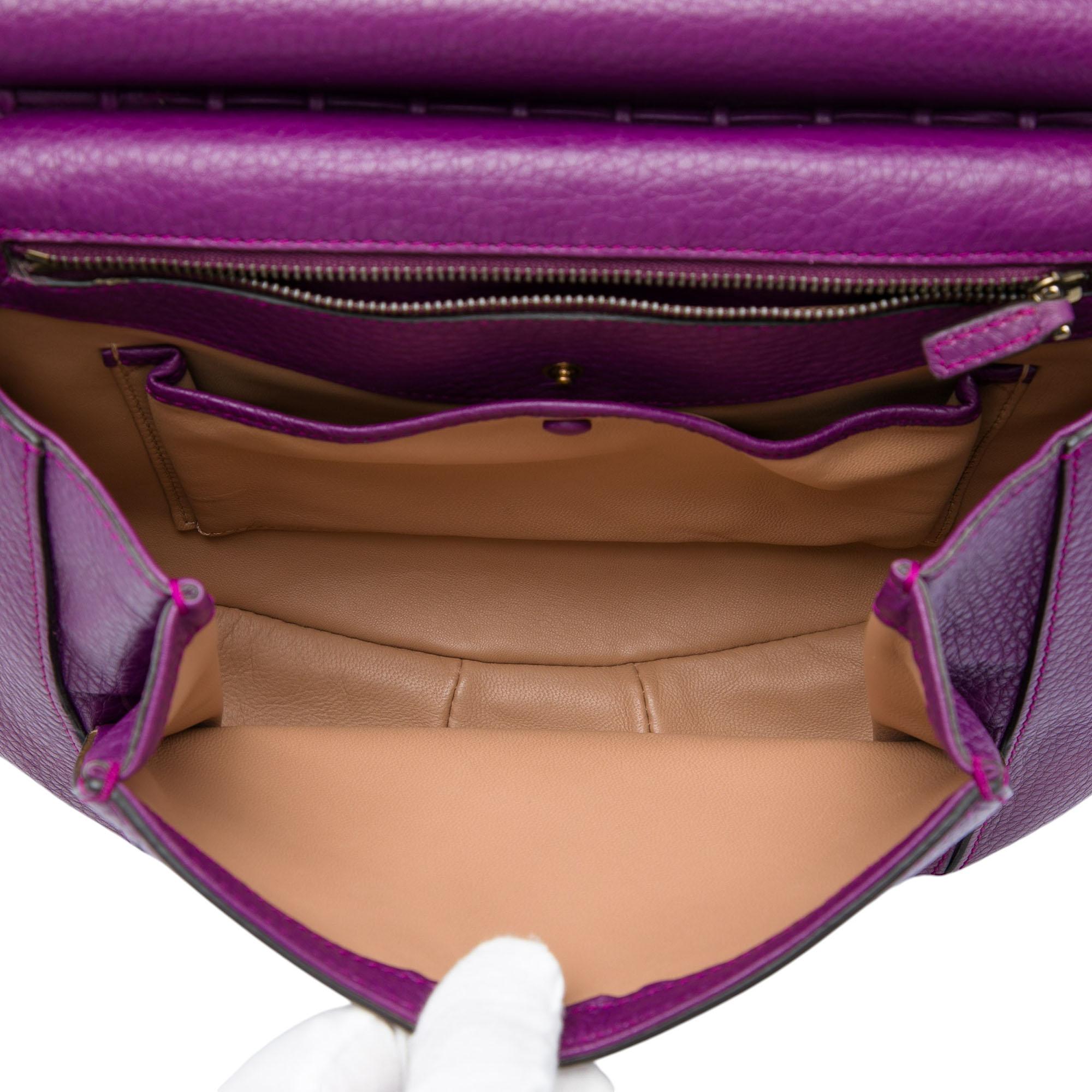 Gucci Medium Calfskin Bamboo Nouveau Fringe Crossbody