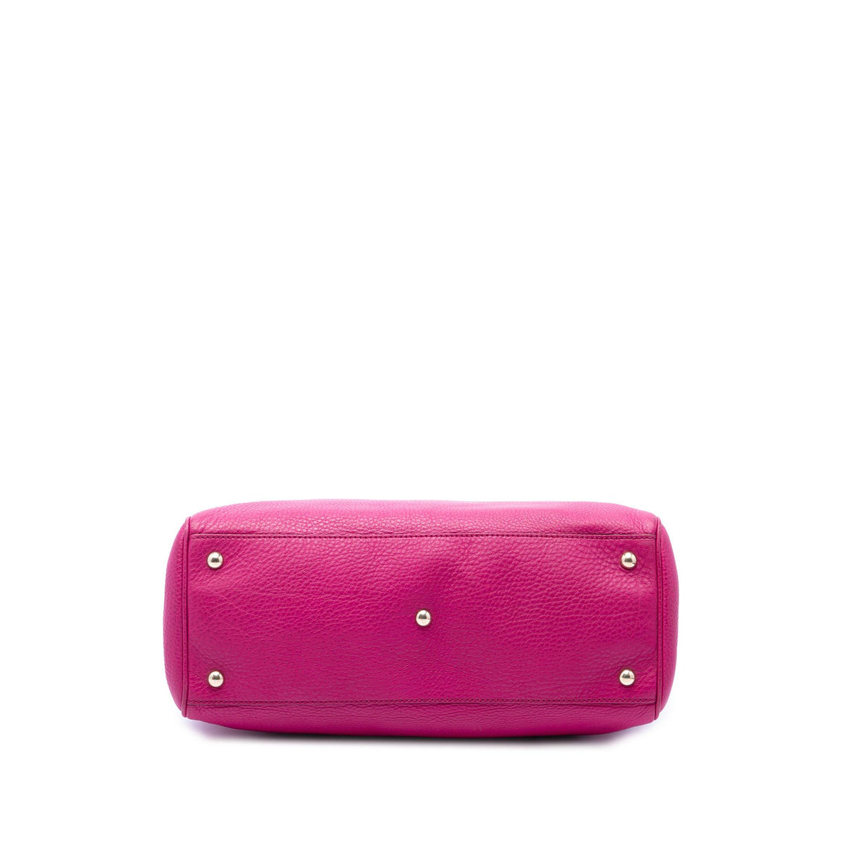 Gucci Medium Calfskin Bamboo Shopper Satchel