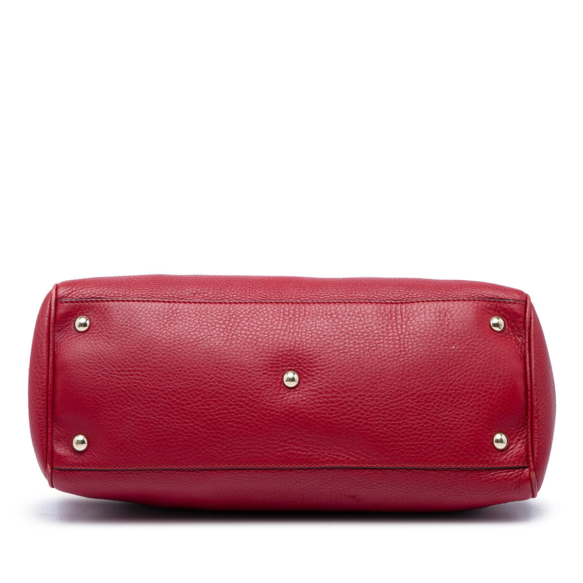 Gucci Medium Calfskin Bamboo Shopper Satchel