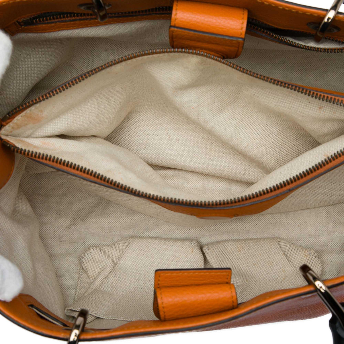 Gucci Medium Calfskin Bamboo Shopper Satchel