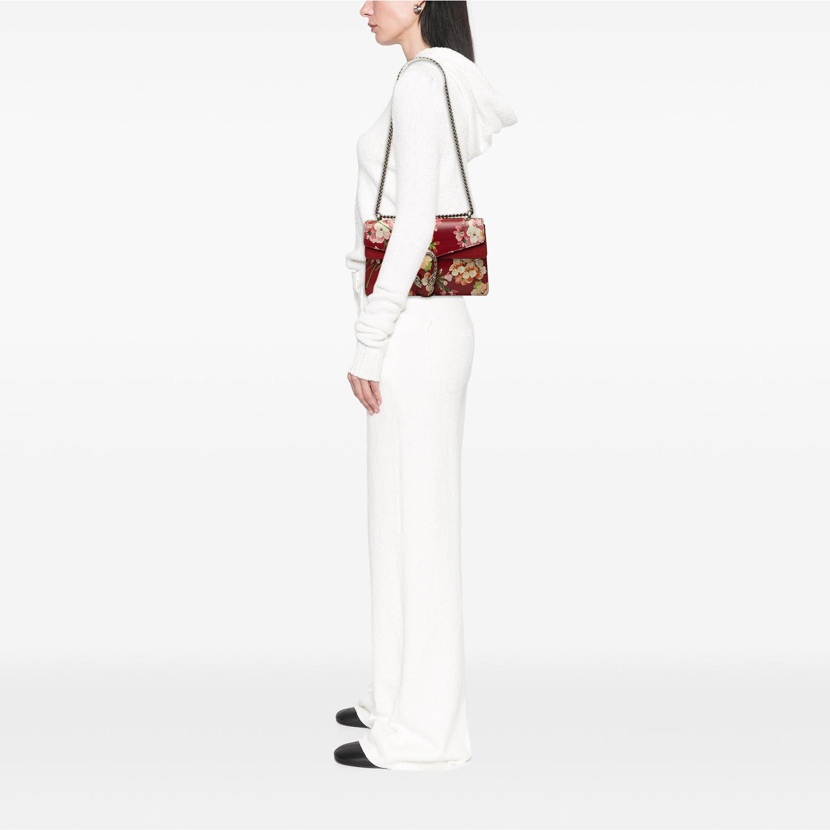 Gucci Medium Calfskin Blooms Dionysus Shoulder Bag