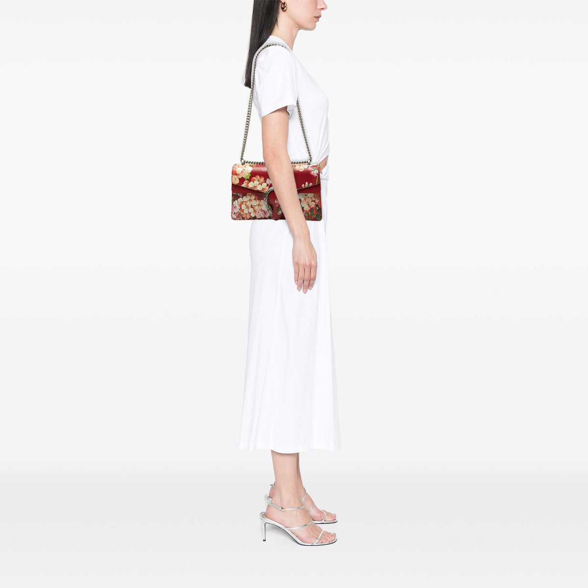 Gucci Medium Calfskin Blooms Dionysus Shoulder Bag