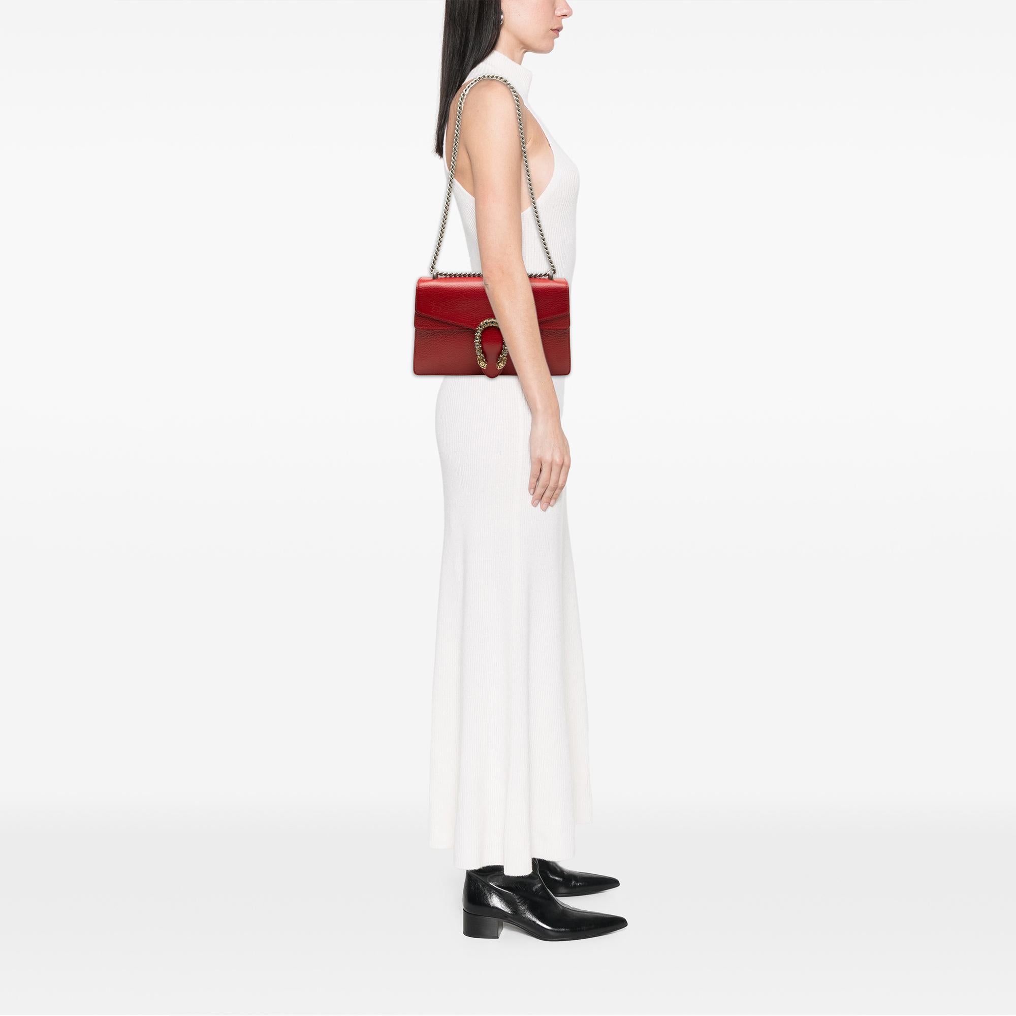 Gucci Medium Calfskin Dionysus Shoulder Bag