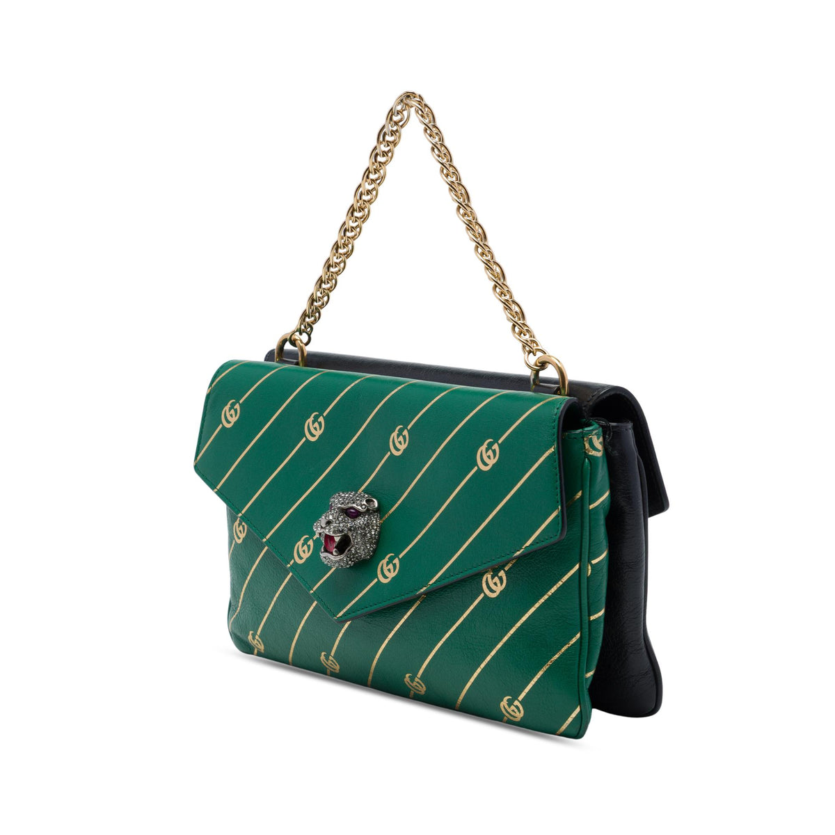 Gucci Medium Calfskin Double Thiara Satchel