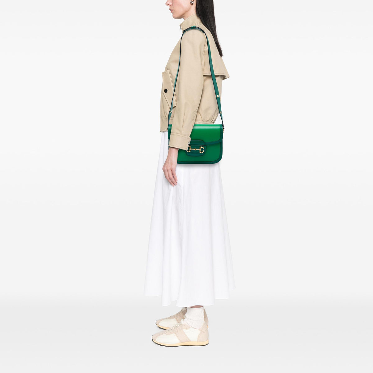 Gucci Medium Calfskin Horsebit 1955 Shoulder Bag