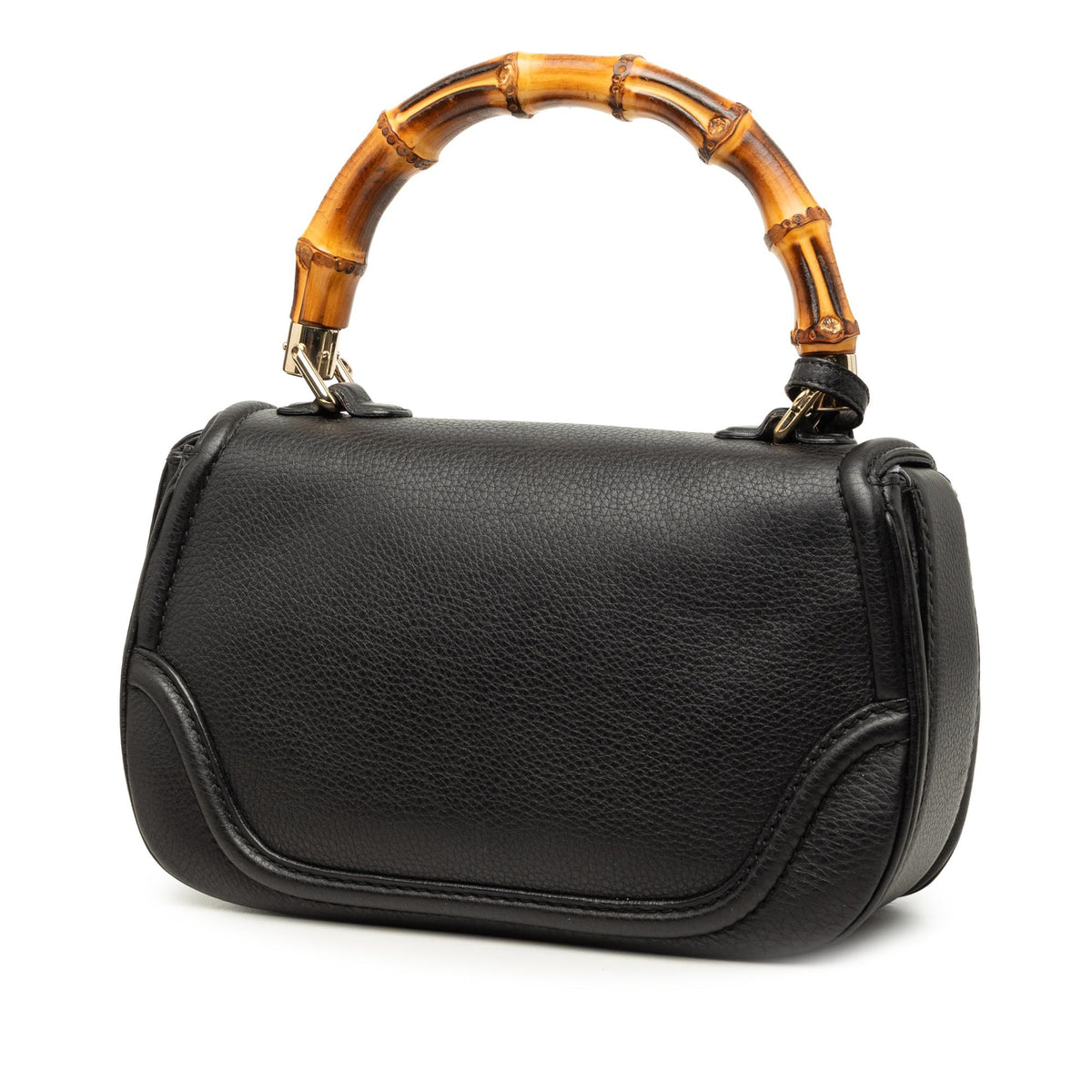 Gucci Medium Calfskin New Bamboo Satchel