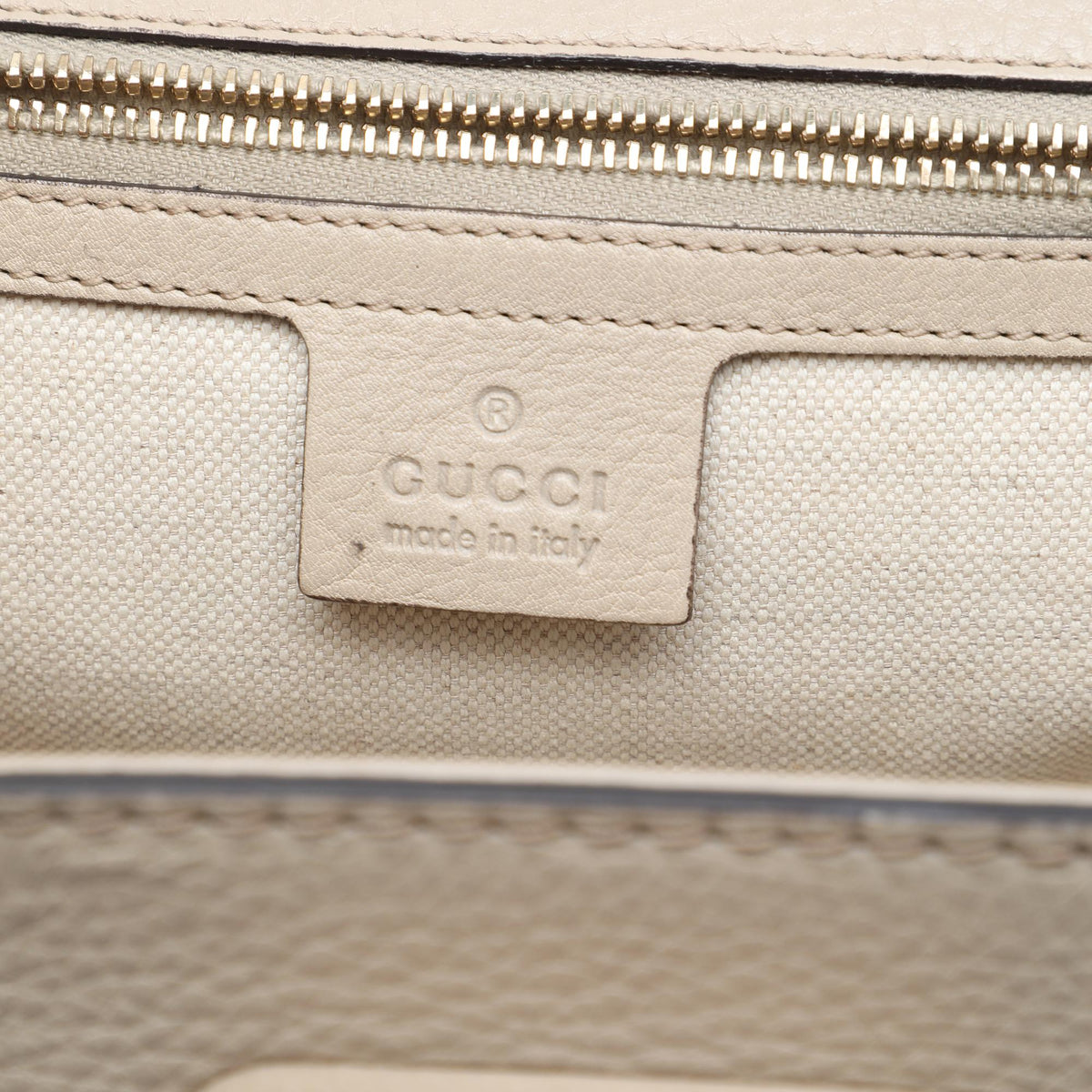 Gucci Medium Calfskin New Bamboo Satchel