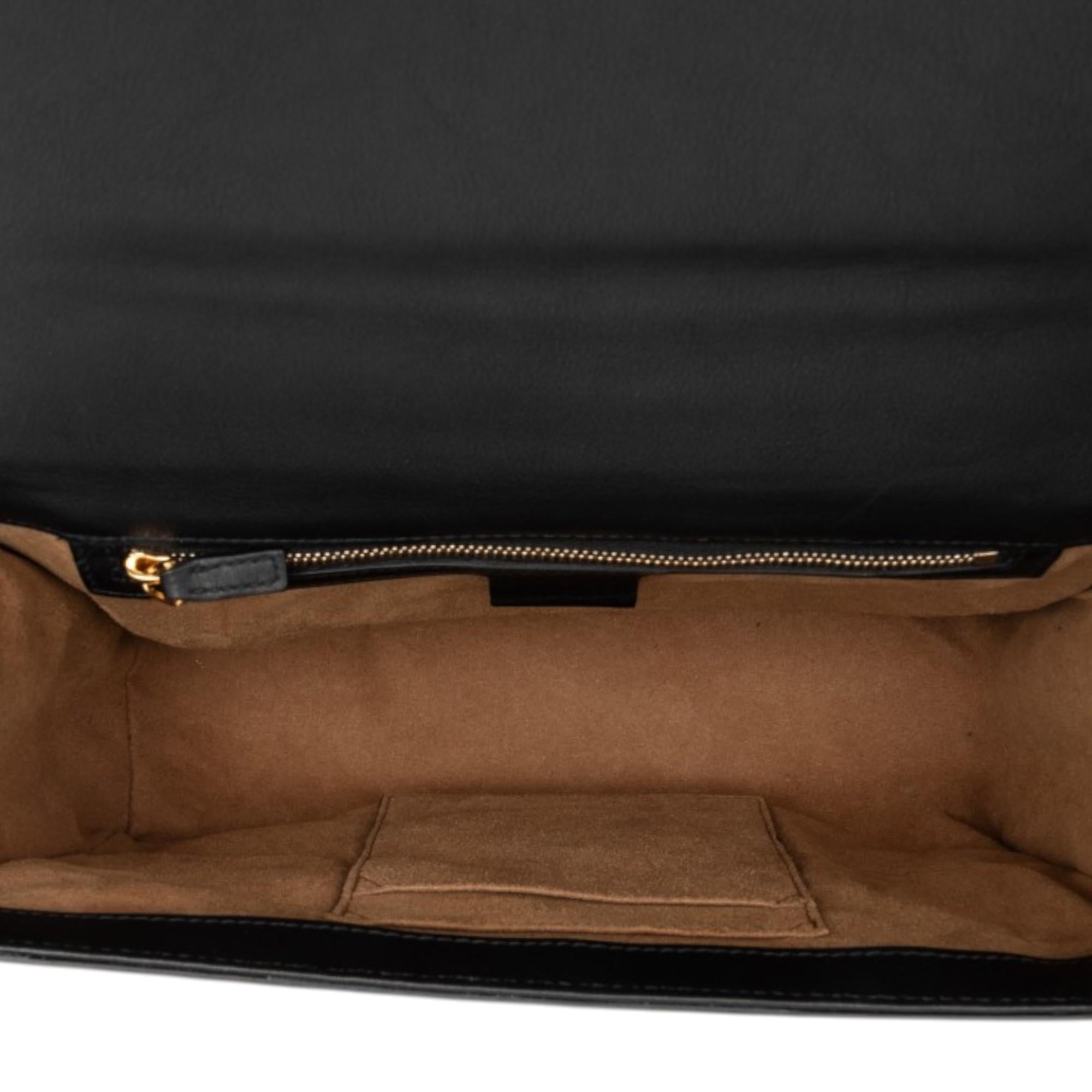 Gucci Medium Calfskin Padlock Shoulder Bag