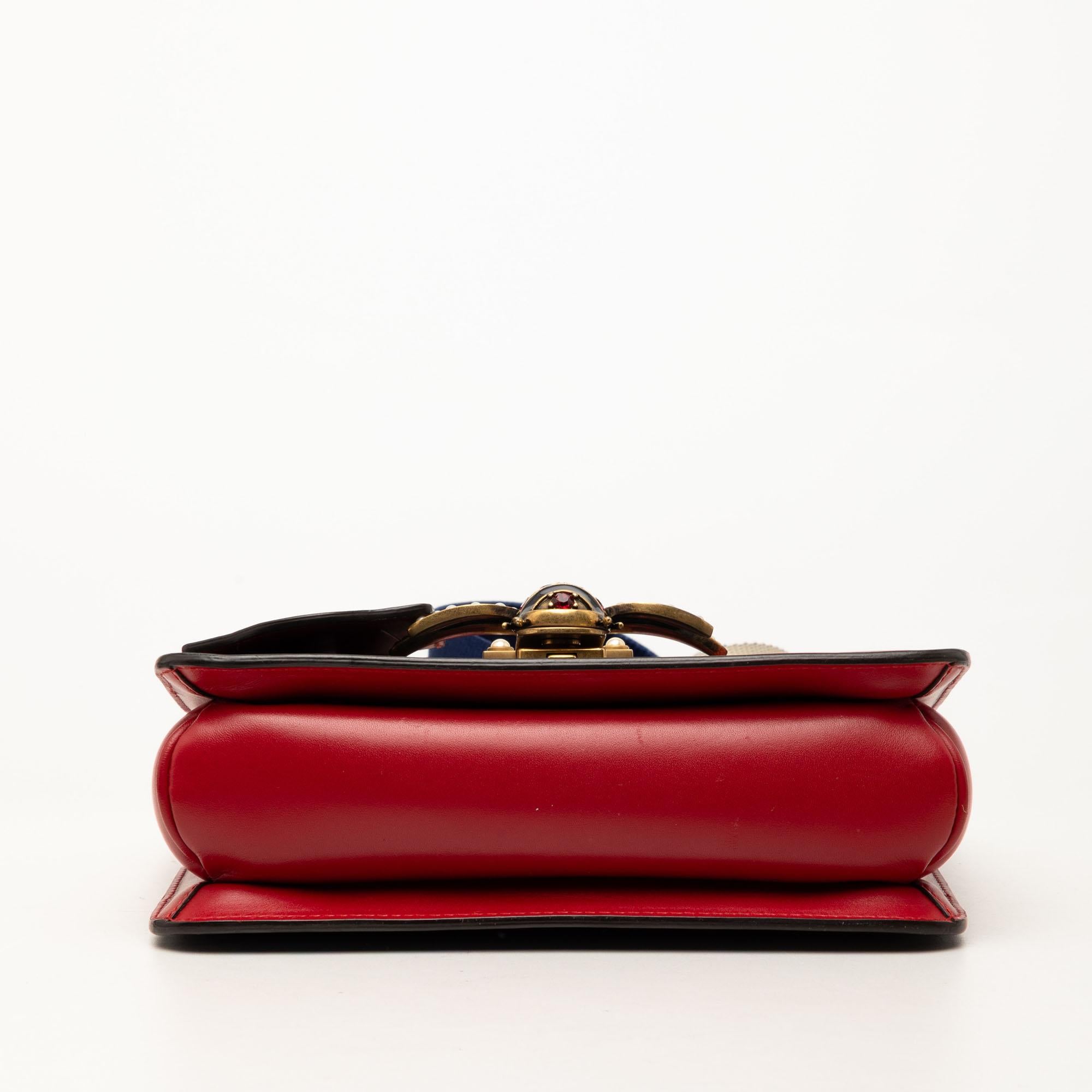 Gucci Medium Calfskin Queen Margaret Flap Shoulder Bag