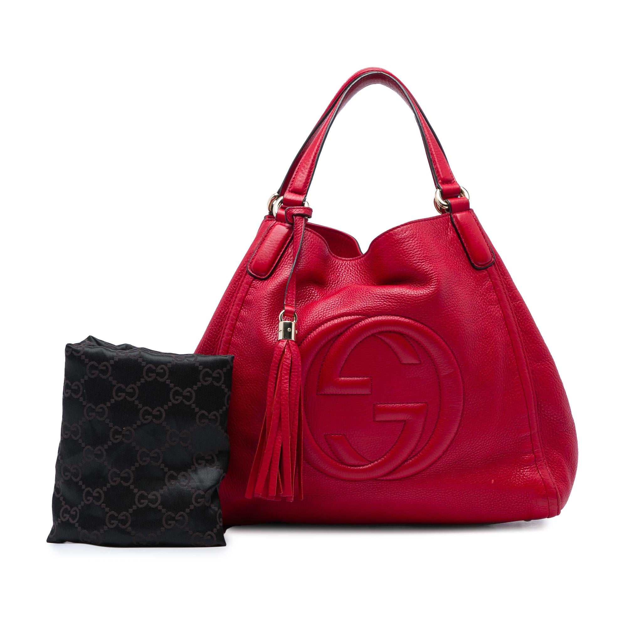 Gucci Medium Calfskin Soho Cellarius Tote