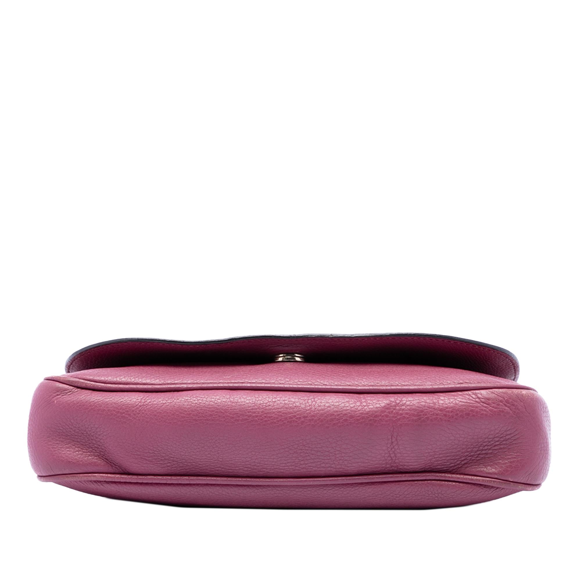 Gucci Medium Calfskin Soho Chain Flap Crossbody