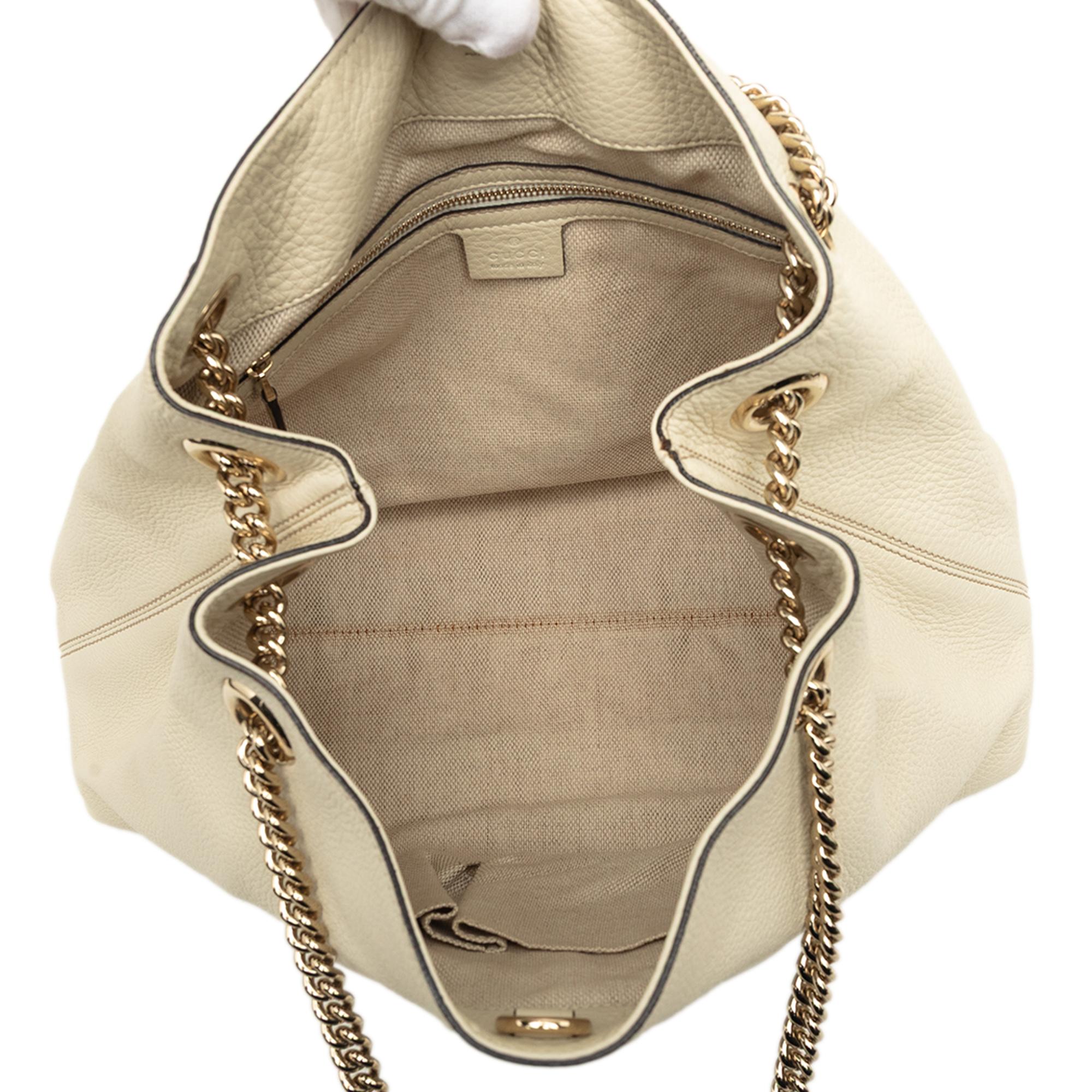 Gucci Medium Calfskin Soho Chain Tote