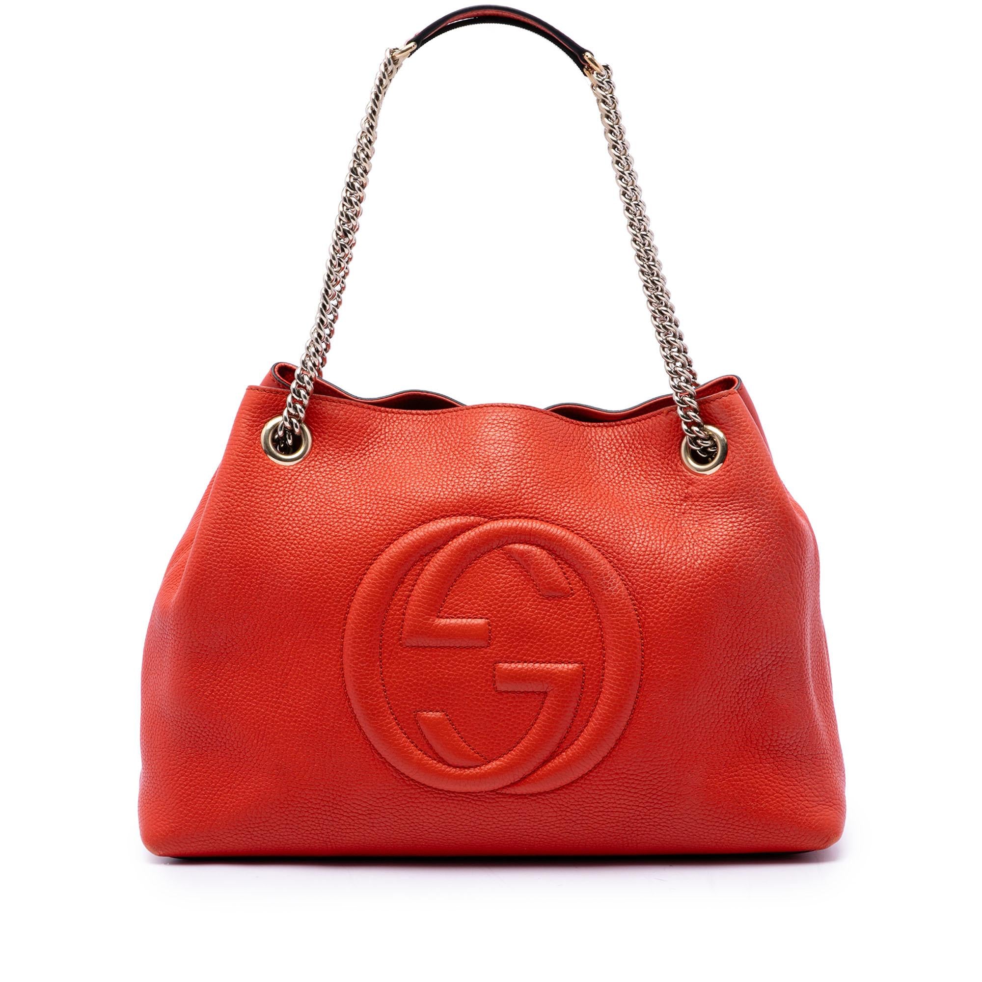 Gucci Medium Calfskin Soho Chain Tote