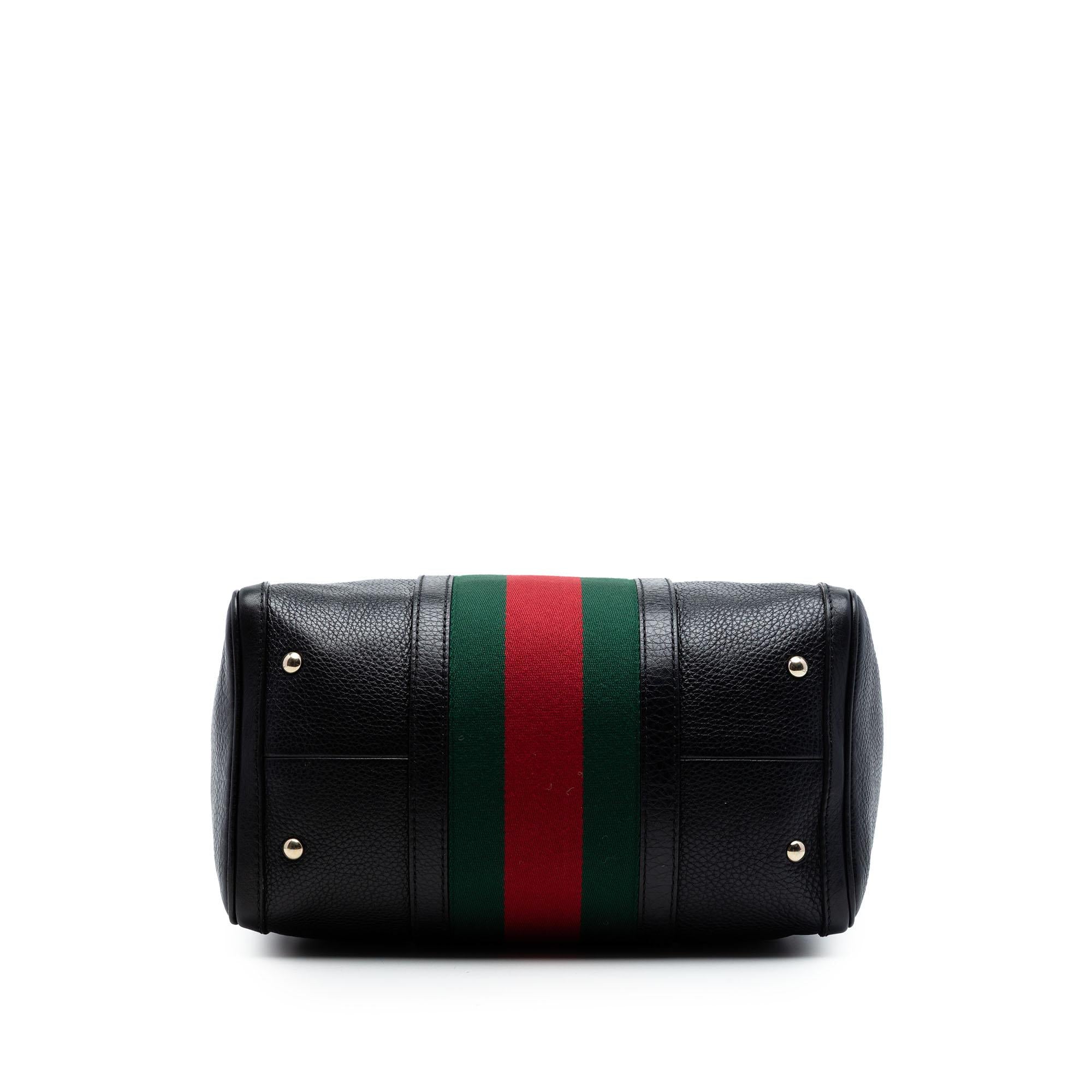 Gucci Medium Calfskin Web Joy Boston Bag