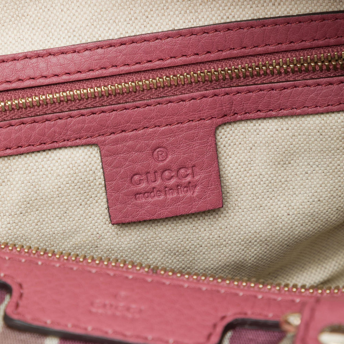 Gucci Medium Calfskin Web Joy Boston Bag