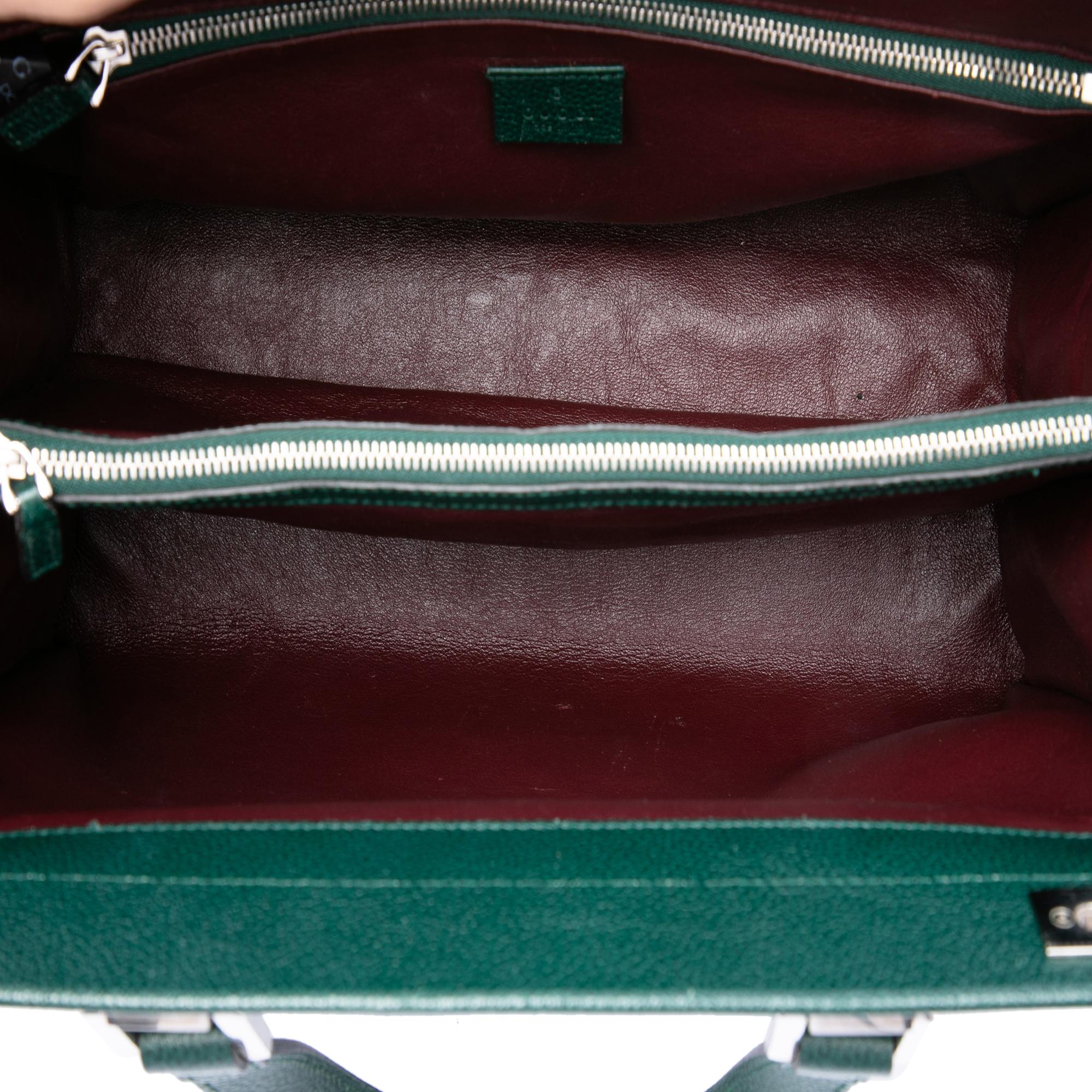 Gucci Medium Calfskin Zumi Top Handle Bag