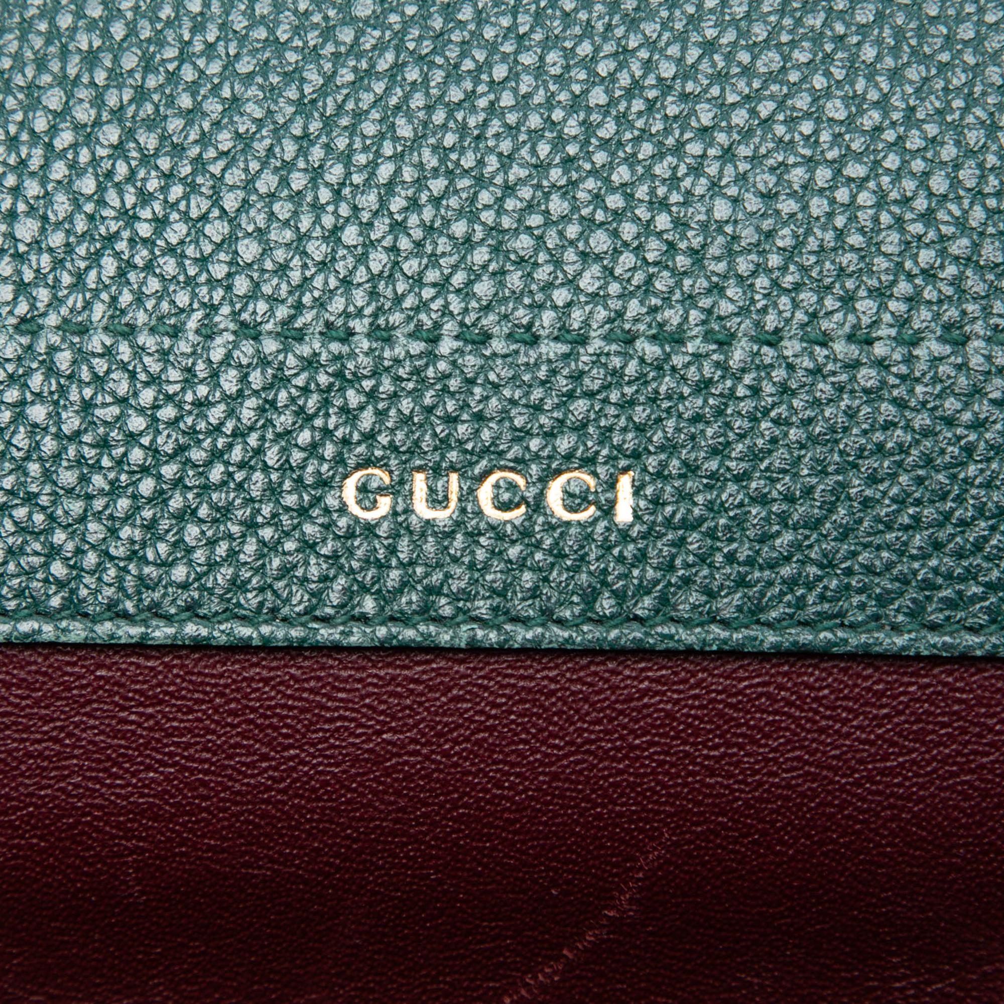 Gucci Medium Calfskin Zumi Top Handle Bag
