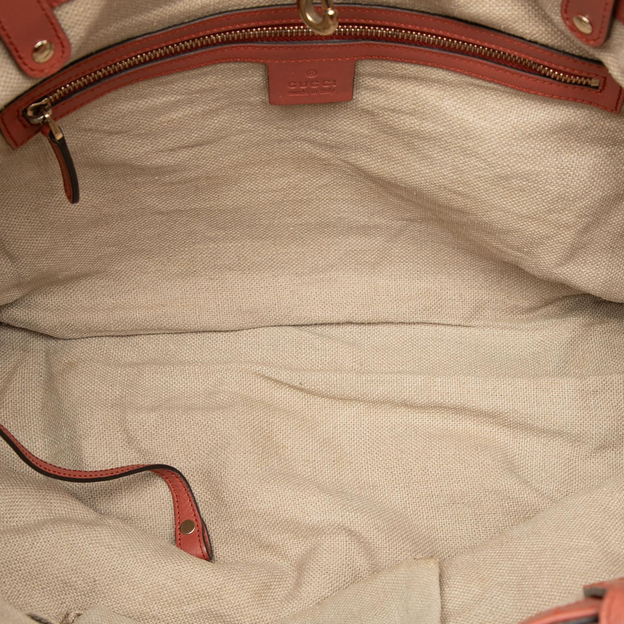Gucci Medium Canvas Craft Tote