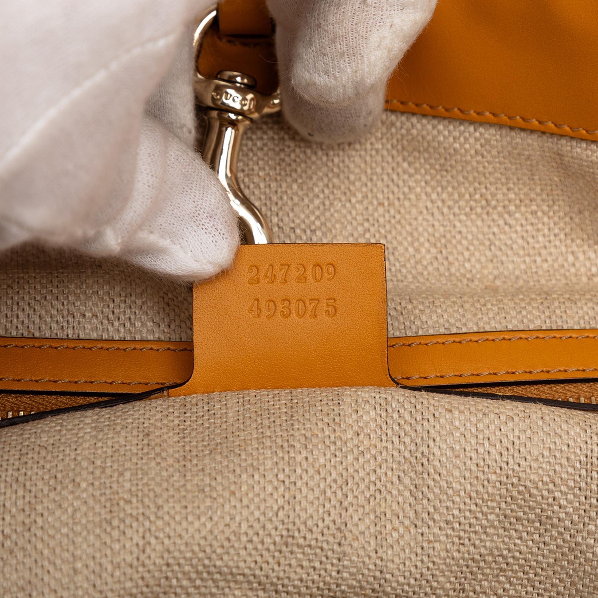 Gucci Medium Canvas Craft Tote