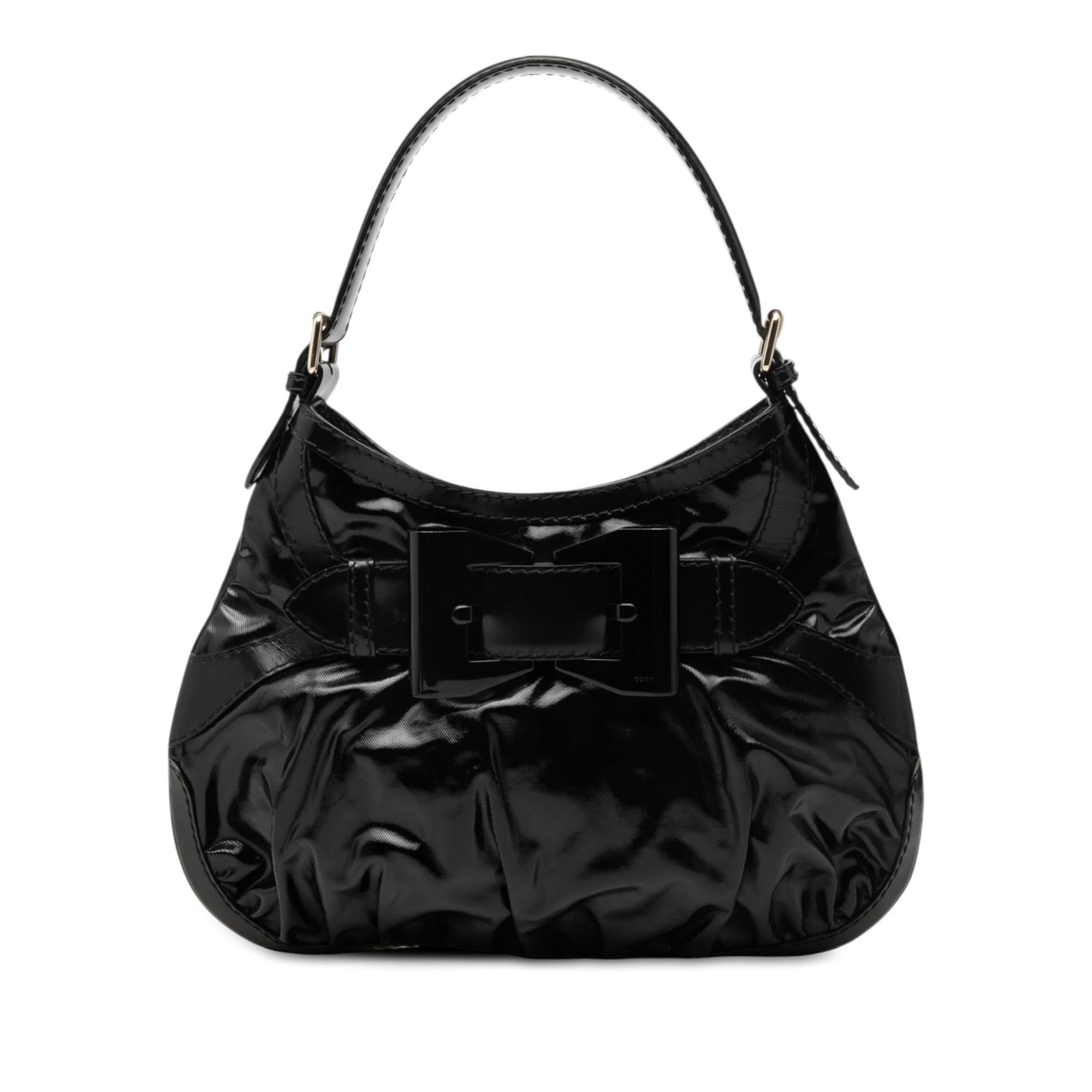 Gucci Medium Coated Canvas Dialux Queen Hobo