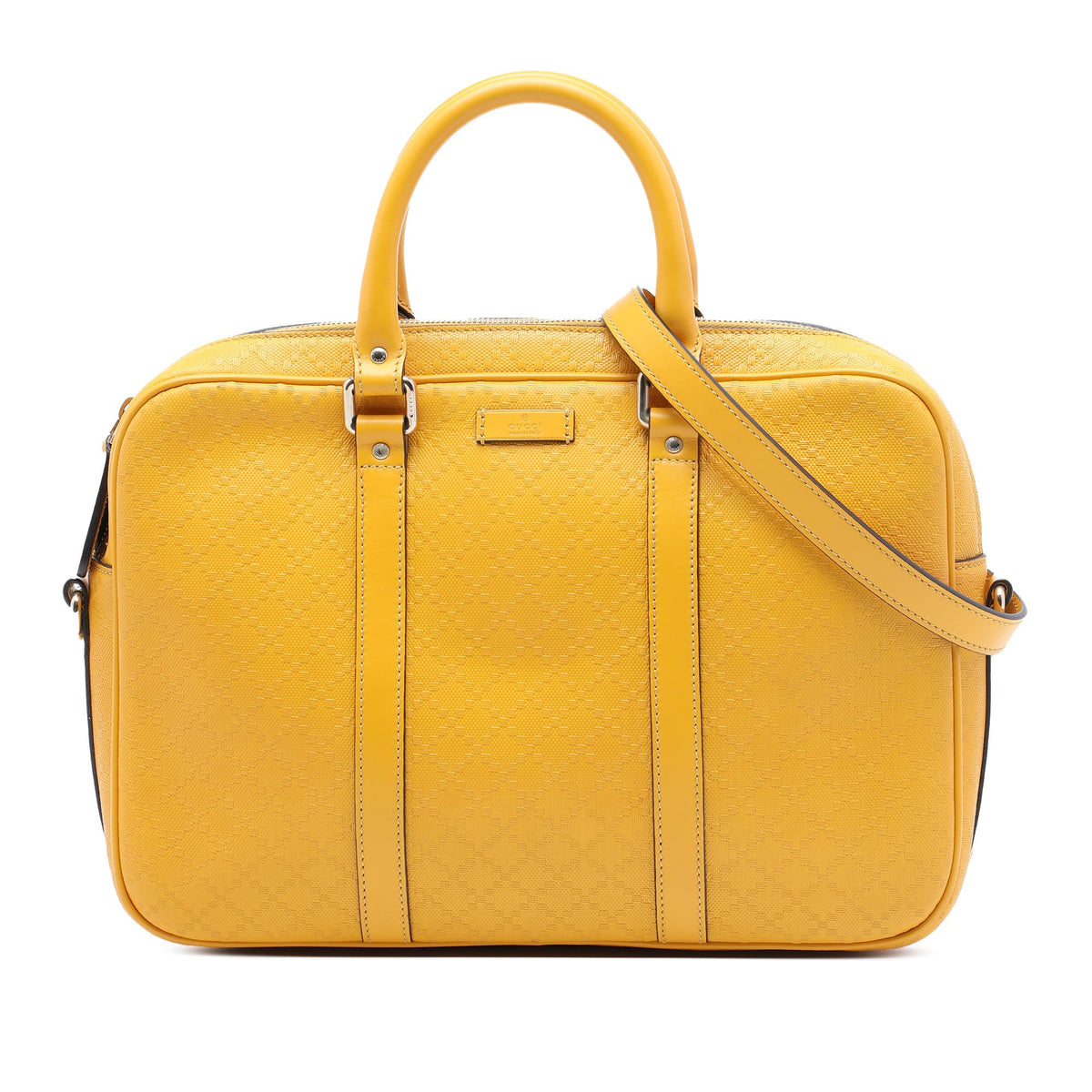 Gucci Medium Diamante Calfskin Bright Business Bag