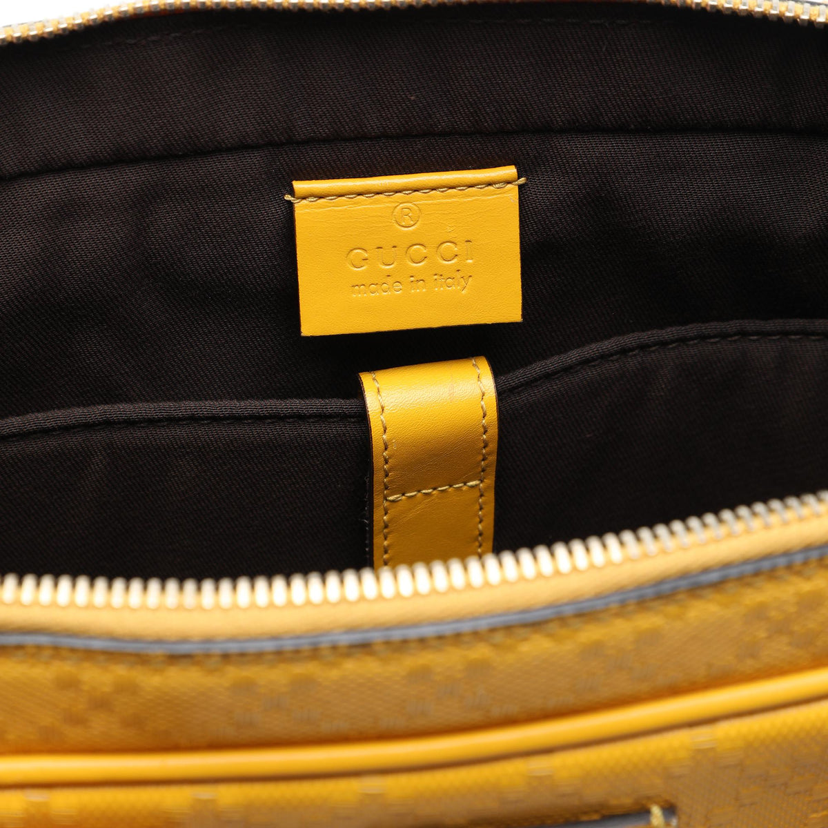 Gucci Medium Diamante Calfskin Bright Business Bag