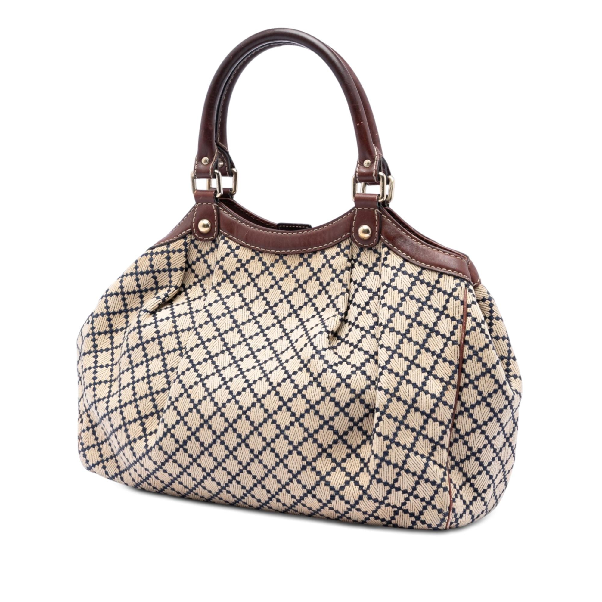 Gucci Medium Diamante Canvas Sukey Tote