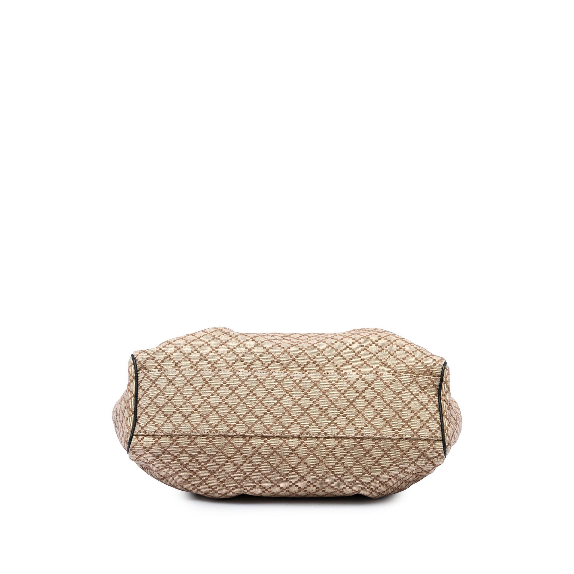 Gucci Medium Diamante Canvas Sukey Tote