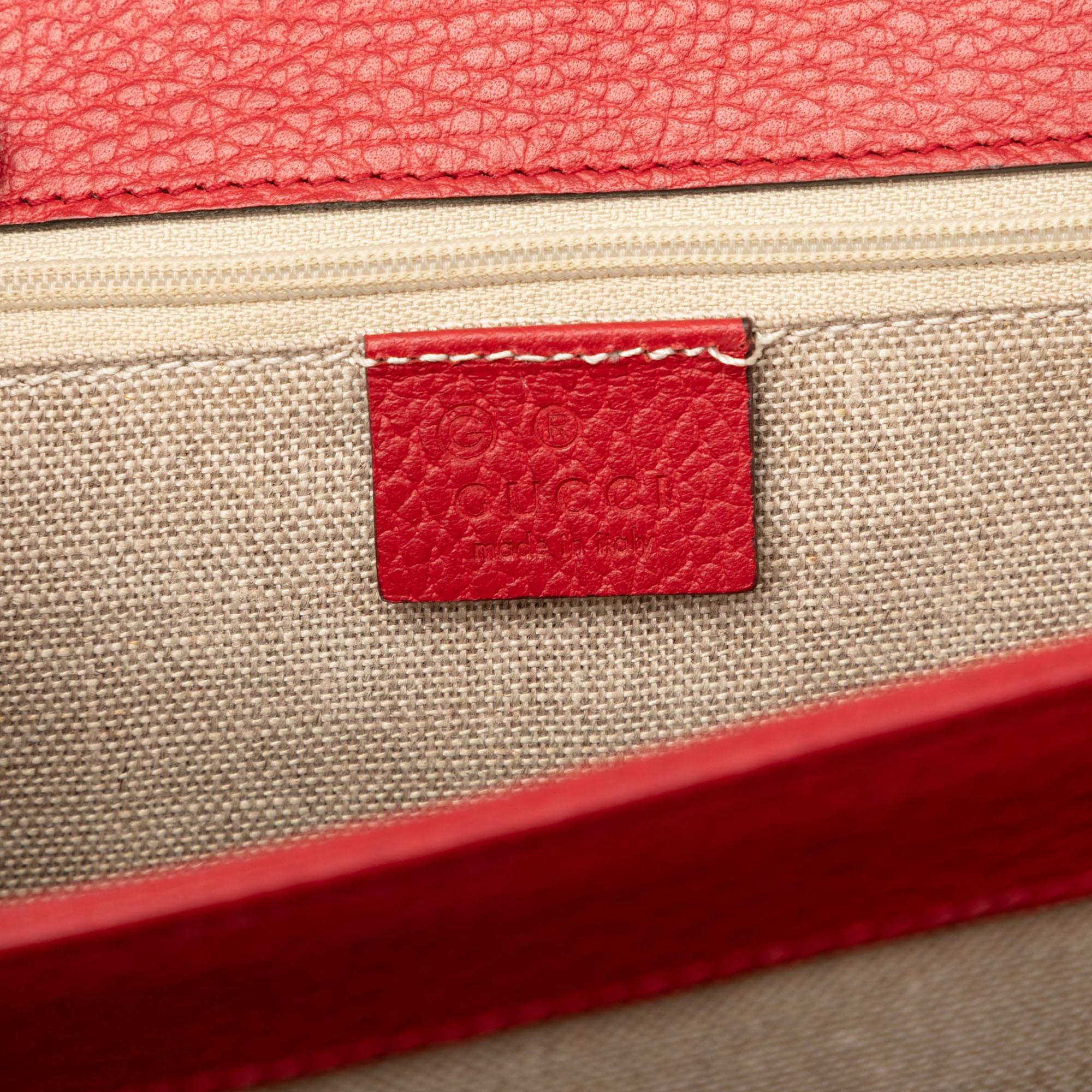 Gucci Medium Dollar Calfskin Interlocking G Crossbody