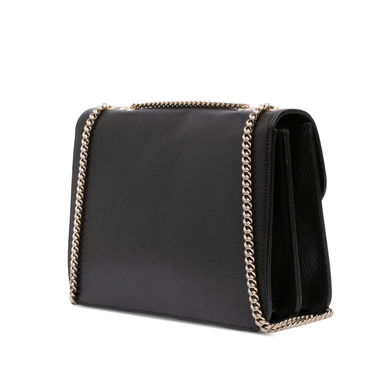 Gucci Medium Dollar Calfskin Interlocking G Crossbody